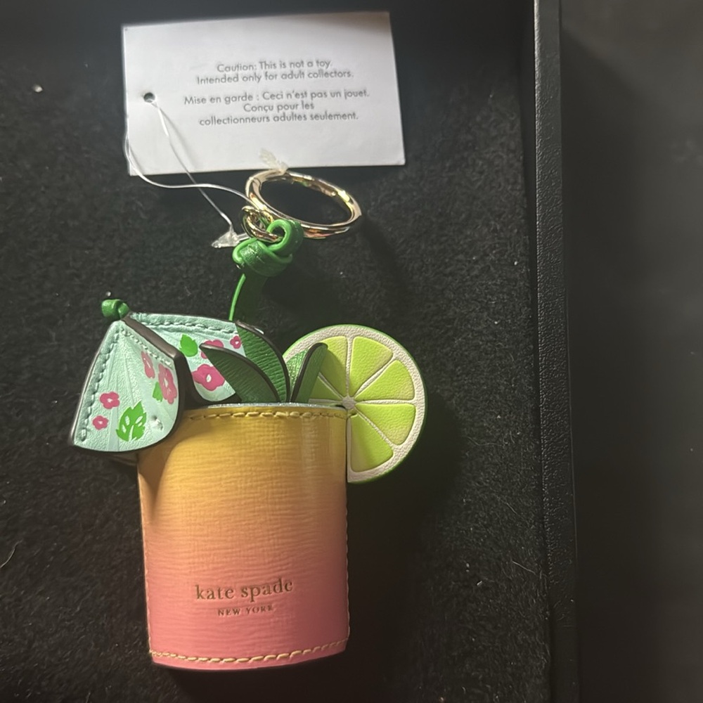 NWT, Kate Spade Playa Ombré bag charm - Picture 3 of 6
